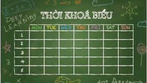 THỜI KHÓA BIỂU TUẦN 15 NĂM HỌC 2024-2025 THỰC HIỆN TỪ 09/12/2024